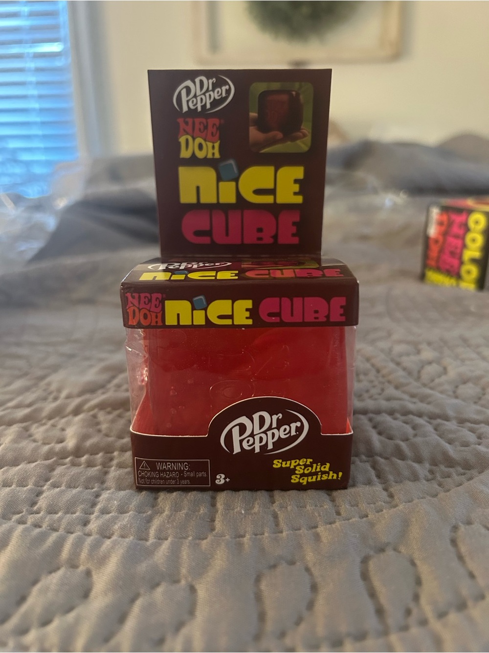 Red Nice Cube Squishy Toy